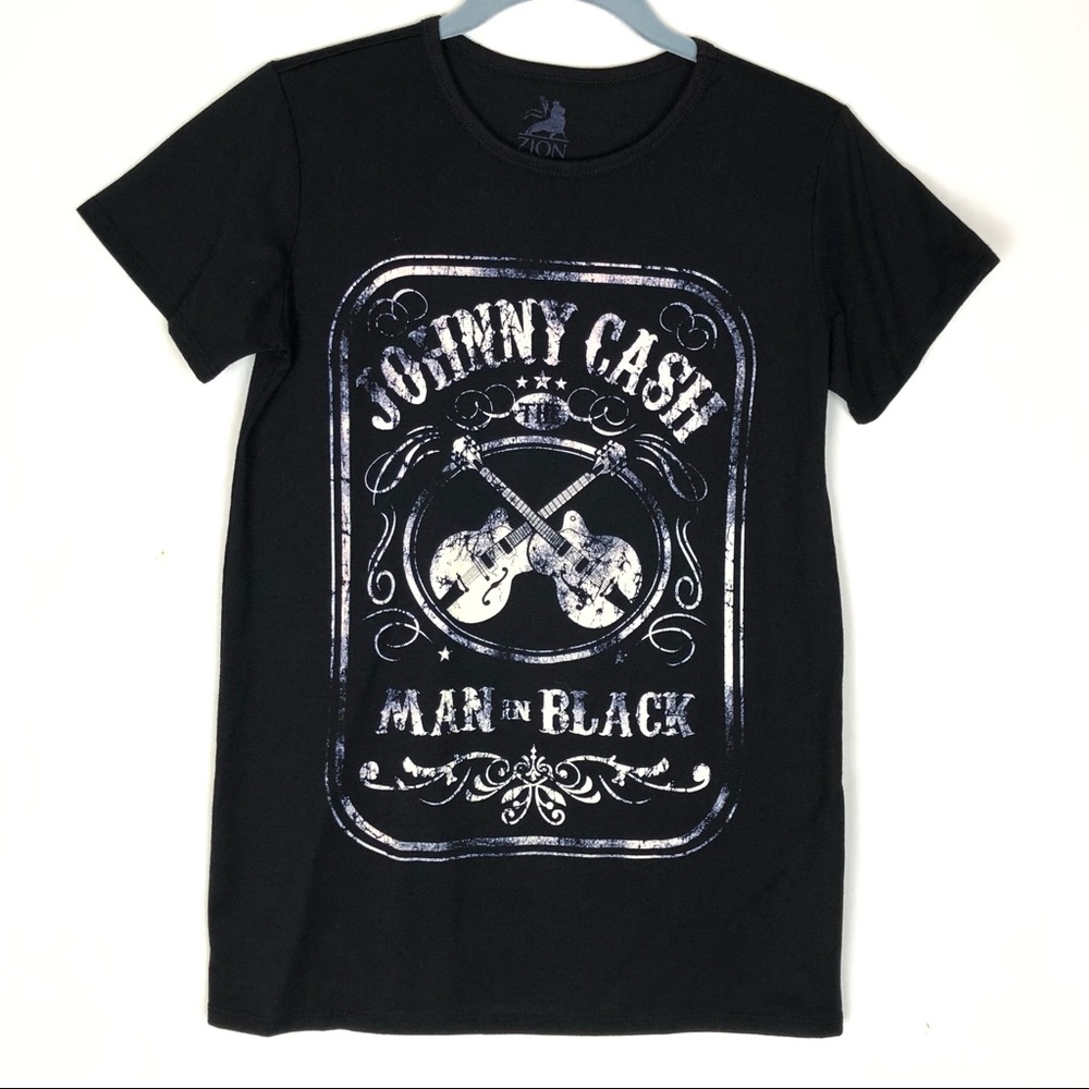 Zion Rootswear Johnny Cash t shirt